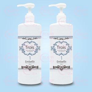 画像1: Trois（トロワ）ブレンドアロマ マッサージオイル Embellir【アンベリール】500ml×2本セット