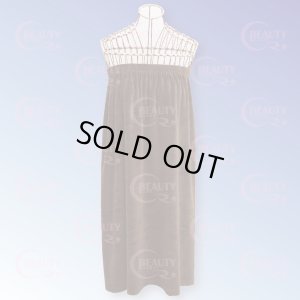 画像1: CKL ベロアガウンオープン（１枚）ブラウン