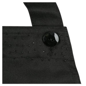 画像4: ブラックジュエルエプロン【ブラック】