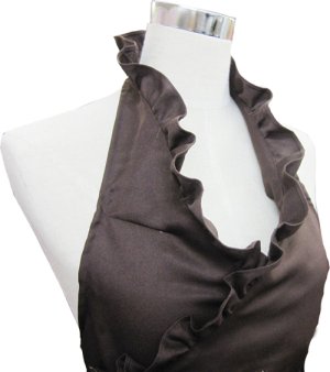 画像6: サロンワークエプロン〈フリル〉全５色