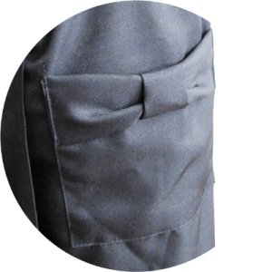 画像6: サロンワークエプロン 〈リボン〉全6色