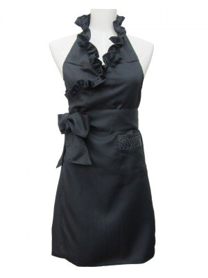 画像2: サロンワークエプロン〈フリル〉全５色