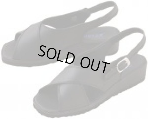 画像1: サンダル　CL-0164  ブラック (1)